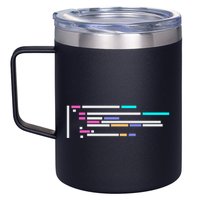 Code #1 12oz Stainless Steel Coffee Mug