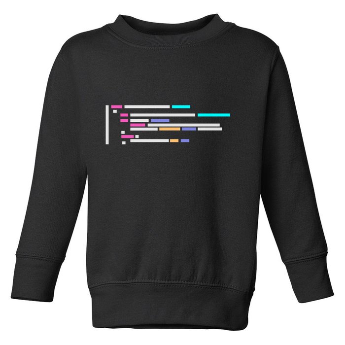Code #1 Toddler Sweatshirt