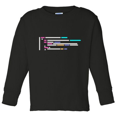 Code #1 Toddler Long Sleeve Shirt
