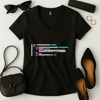 Code #1 Women's V-Neck T-Shirt