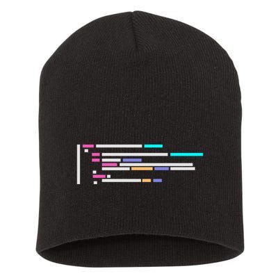Code #1 Short Acrylic Beanie
