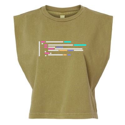 Code #1 Garment-Dyed Women's Muscle Tee