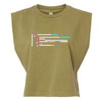 Code #1 Garment-Dyed Women's Muscle Tee