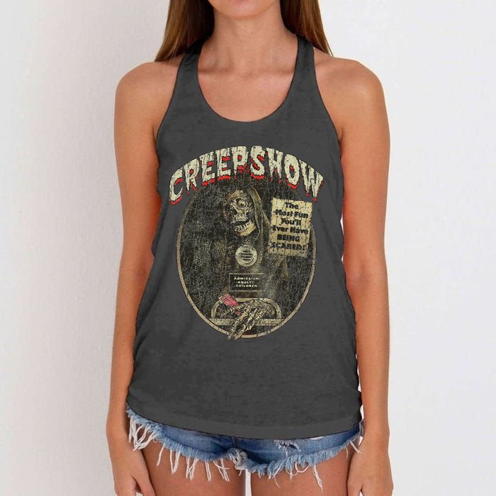 Creepshow 1982 Women's Knotted Racerback Tank