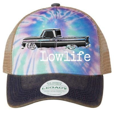 Custom 10 Classic C10 Truck Lowlife Stance Is Everything Legacy Tie Dye Trucker Hat