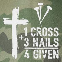 Christian 1 Cross 3 Nails 4 Given Forgiven Legacy Tie Dye Trucker Hat