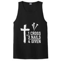 Christian 1 Cross 3 Nails 4 Given Forgiven PosiCharge Competitor Tank