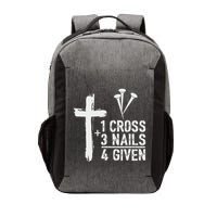 Christian 1 Cross 3 Nails 4 Given Forgiven Vector Backpack