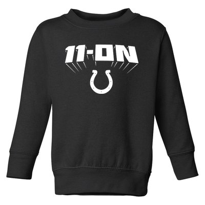 Coltscommunity 11on Toddler Sweatshirt