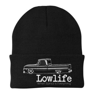 Custom 10 Classic C10 Truck Lowlife Stance Is Everything Beanie