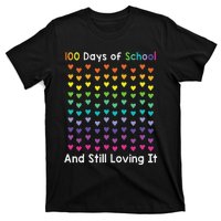 Cute 100 Days of school and still loving it Hearts 100th Day T-Shirt