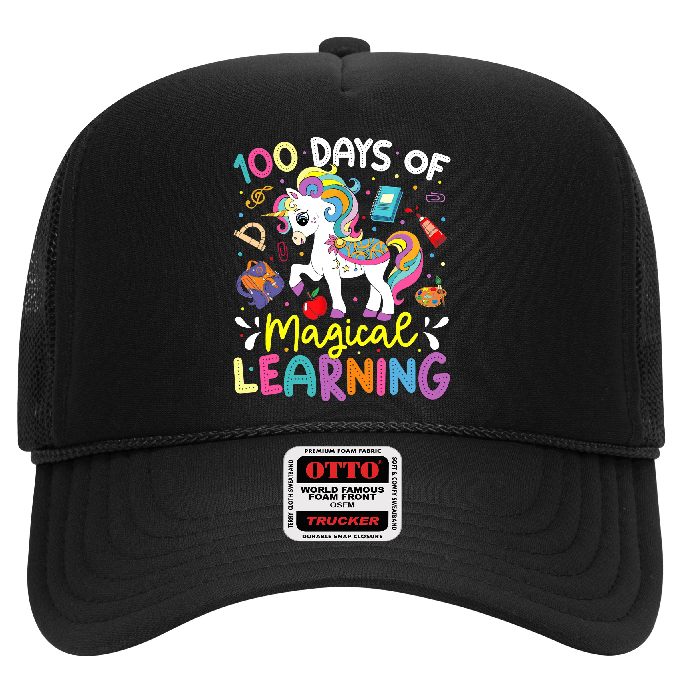 Cute 100 Days Of Magical Learning 100th Day School Unicorn Hat