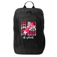 Cute 100 Days Of School Ribbon Bow City Backpack