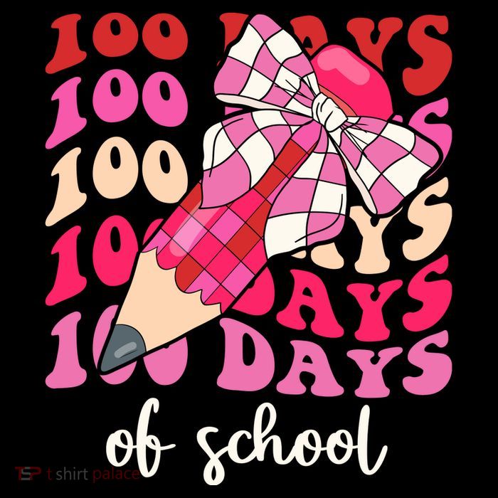 Cute 100 Days Of School Ribbon Bow Impact Tech Backpack