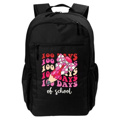 Cute 100 Days Of School Ribbon Bow Backpack