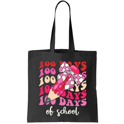 Cute 100 Days Of School Ribbon Bow Bag