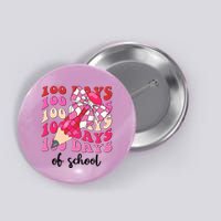 Cute 100 Days Of School Ribbon Bow Button
