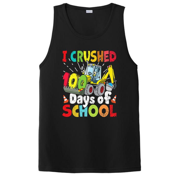 Crushed 100 Days Of School Construction Excavator Truck PosiCharge Competitor Tank