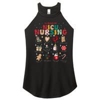 Cute 12 Days of Nicu Unit Nursing Funny Christmas  Women's Perfect Tri Rocker Tank