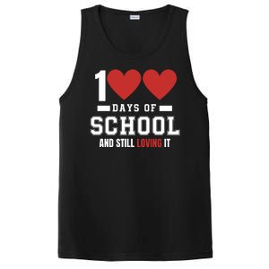 Cute 100 Days Of School And Still Loving It Hearts 100th Day 100 Days Of School PosiCharge Competitor Tank