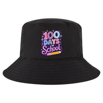 Cute 100 Days Of School Cool Comfort Performance Bucket Hat