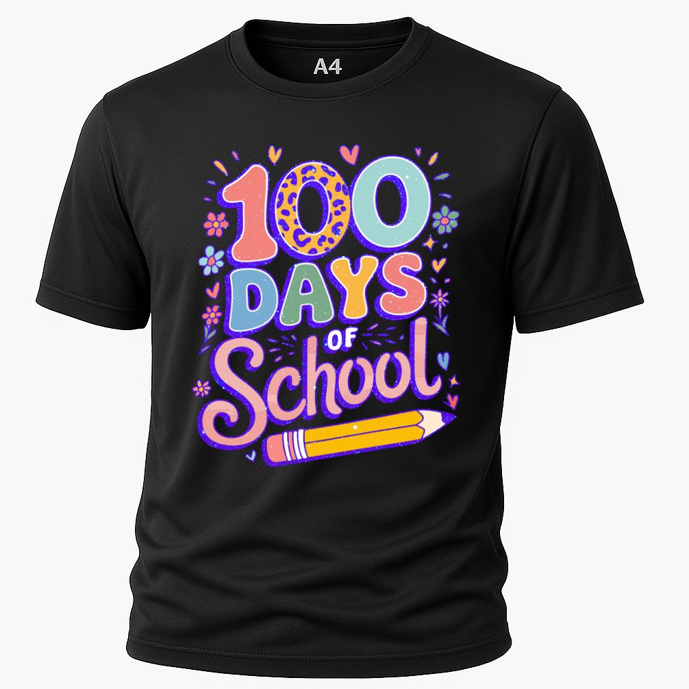 Cute 100 Days Of School Performance Shirt