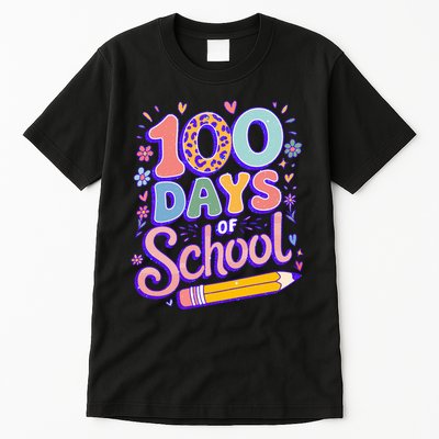 Cute 100 Days Of School Tall T-Shirt