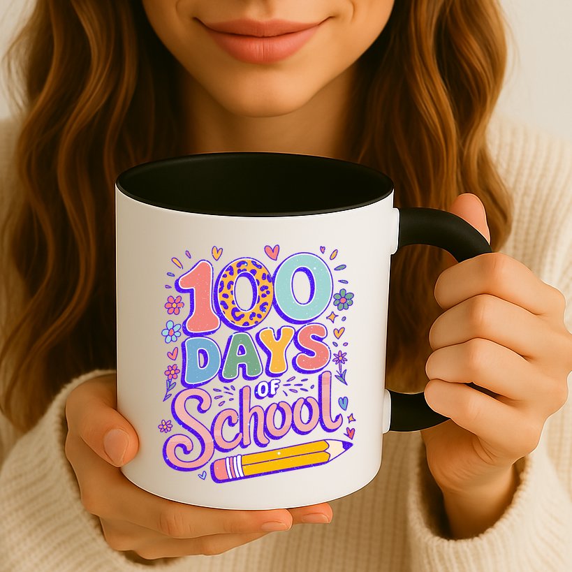 Cute 100 Days Of School Mug