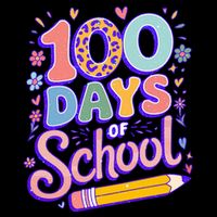 Cute 100 Days Of School Drawstring Bag