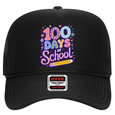 Cute 100 Days Of School Trucker Hat