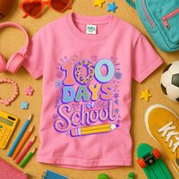 Cute 100 Days Of School Kids T-Shirt