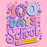 Cute 100 Days Of School Kids T-Shirt