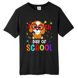 Cute 100th Day Of School Dog 100 Days Student Teacher Tall Fusion ChromaSoft Performance T-Shirt