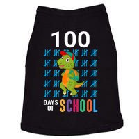 Cute 100th Day Of School Dino Happy 100 Days Dinosaur TRex Doggie Tank