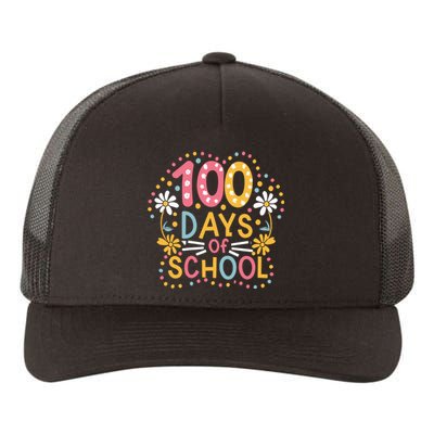 Cute 100th Day Student Boy Girl 100 Days Of School Yupoong Adult 5-Panel Trucker Hat