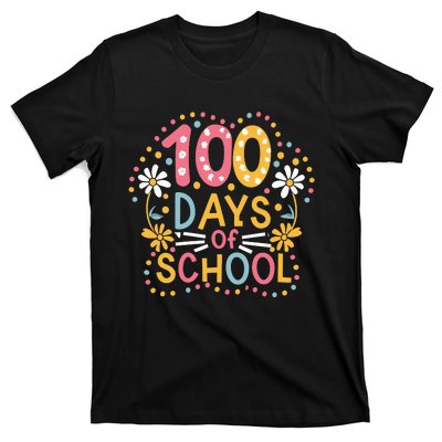 Cute 100th Day Student Boy Girl 100 Days Of School T-Shirt