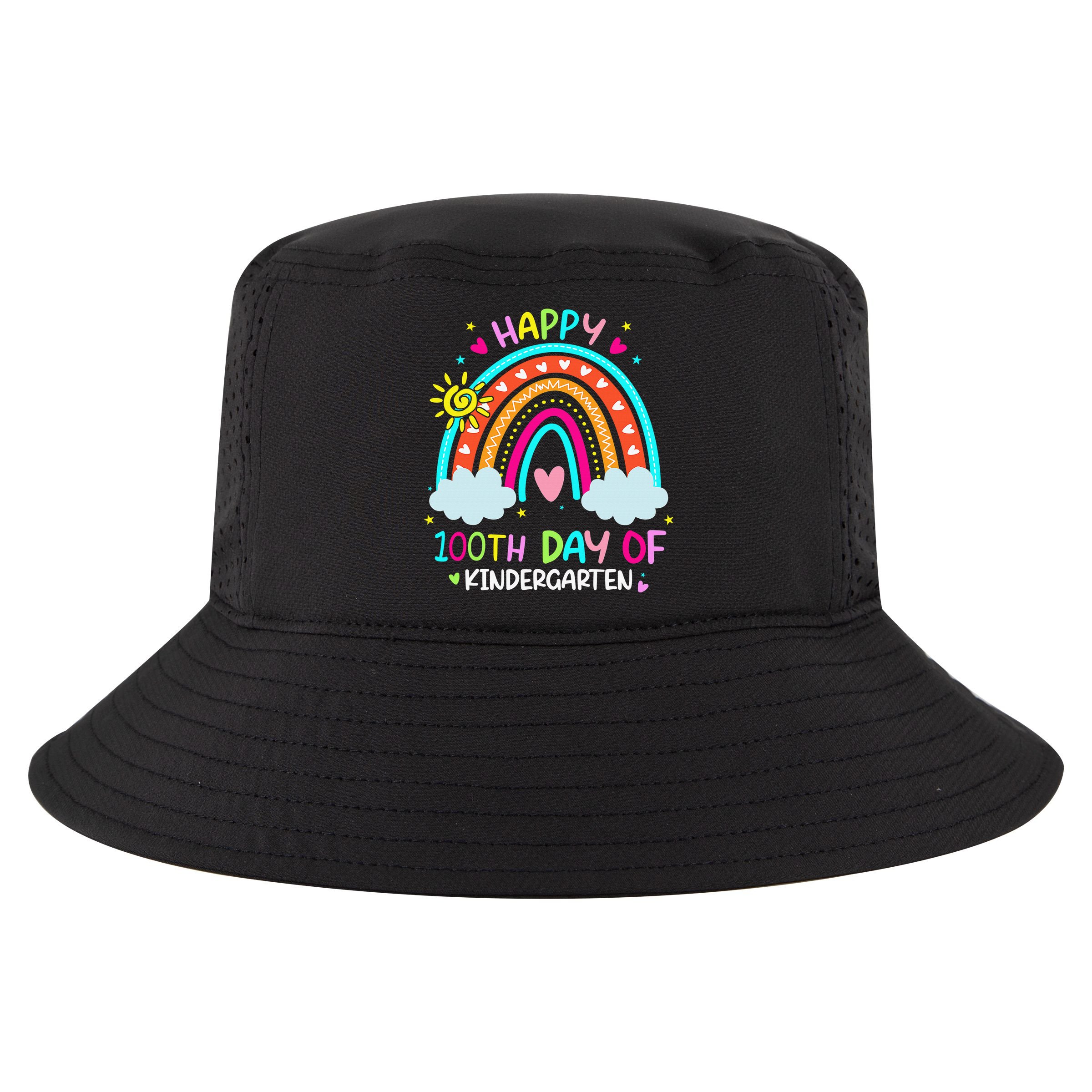 Cute 100th Day Of Kindergarten 100 Days Smarter Cool Comfort Performance Bucket Hat