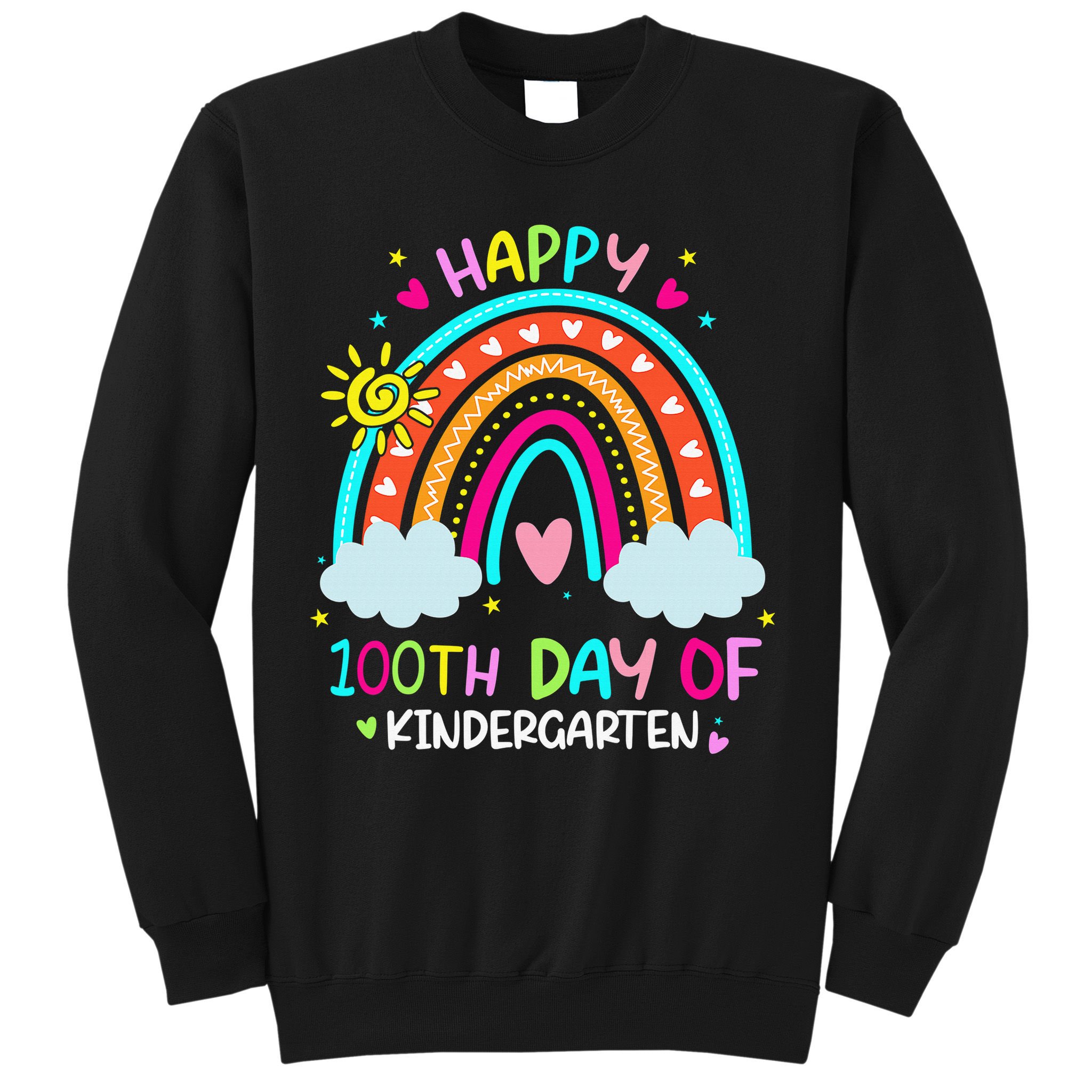 Cute 100th Day Of Kindergarten 100 Days Smarter Sweatshirt