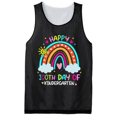 Cute 100th Day Of Kindergarten 100 Days Smarter Mesh Reversible Basketball Jersey Tank