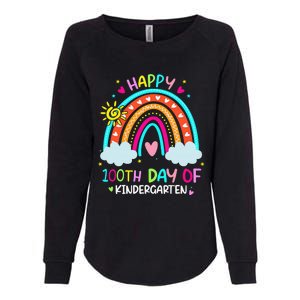 Cute 100th Day Of Kindergarten 100 Days Smarter Womens California Wash Sweatshirt