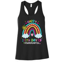 Cute 100th Day Of Kindergarten 100 Days Smarter Women's Racerback Tank