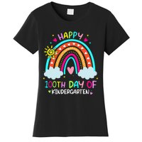 Cute 100th Day Of Kindergarten 100 Days Smarter Women's T-Shirt