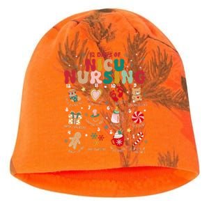 Cute 12 Days of Nicu Unit Nursing Funny Nicu Nurse Christmas  Kati - Camo Knit Beanie