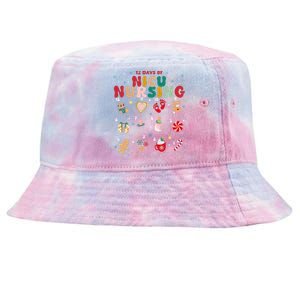 Cute 12 Days of Nicu Unit Nursing Funny Nicu Nurse Christmas  Tie-Dyed Bucket Hat