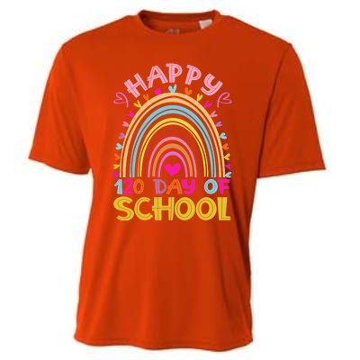 Cute 120th Day Of School Teacher Cool Gift 120 Days Smarter Rainbow Meaningful G Cooling Performance Crew T-Shirt