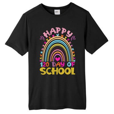 Cute 120th Day Of School Teacher Cool Gift 120 Days Smarter Rainbow Meaningful G Tall Fusion ChromaSoft Performance T-Shirt