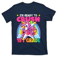 Crush 1st Grade Dabbing Unicorn Back To School Girl Gift T-Shirt