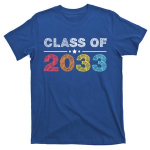 Cute 1st Grade Class Of 2033 Grow With Me School First Day Gift T-Shirt