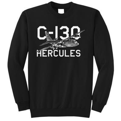 C 130 Hercules Military Airplane Tall Sweatshirt