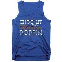 Chocgiftlit 100% Melanin Poppin Afro Queen Black Gift Tank Top